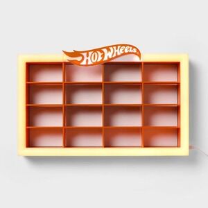 Hot Wheels Retro Light Up Kids' Wall Car Storage - Pillowfort, Target